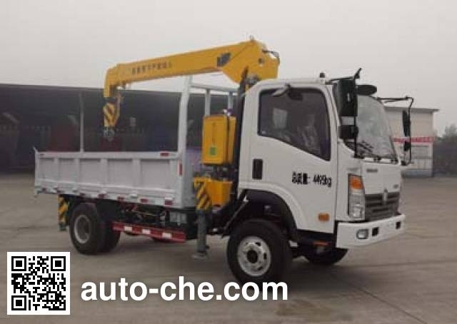 Sinotruk CDW Wangpai truck mounted loader crane CDW5040JSQA3Q4