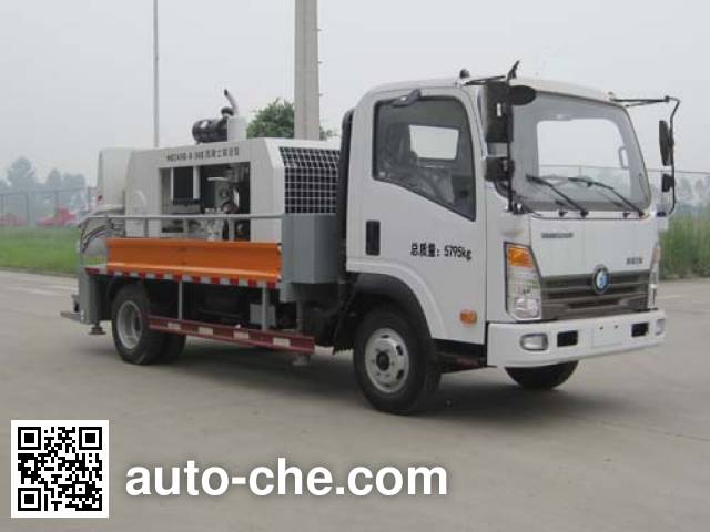 Sinotruk CDW Wangpai truck mounted concrete pump CDW5070THB