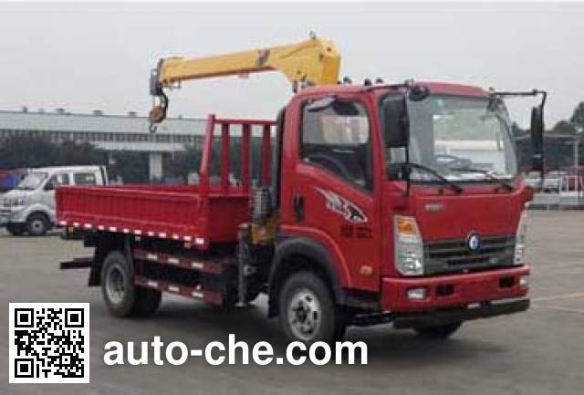 Sinotruk CDW Wangpai truck mounted loader crane CDW5110JSQHA2R5