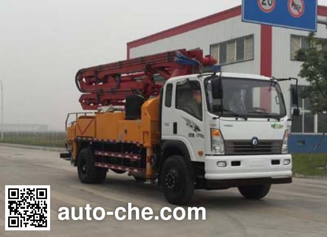 Sinotruk CDW Wangpai concrete pump truck CDW5160THBHA1R4