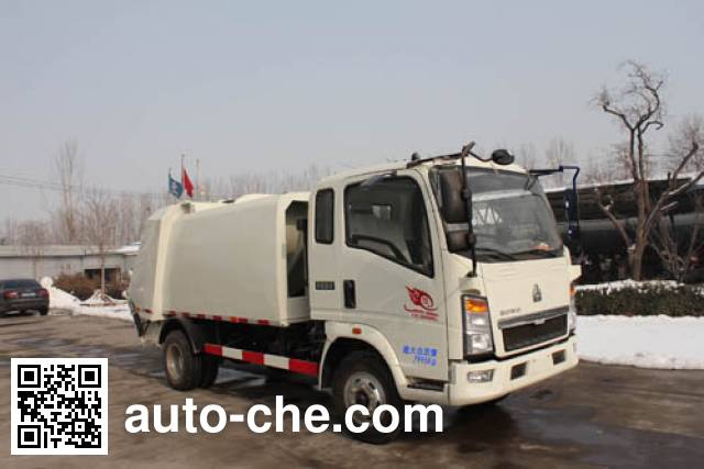 Yuanyi garbage compactor truck JHL5080ZYS