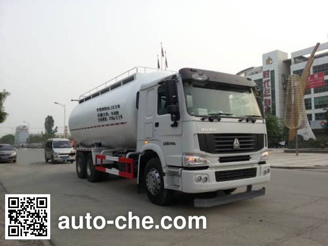 Yuanyi low-density bulk powder transport tank truck JHL5257GFLM46ZZ