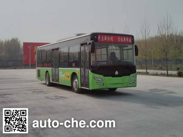 Huanghe hybrid city bus JK6109GPHEVN5
