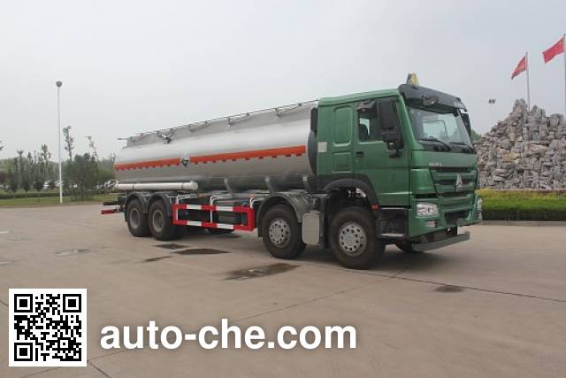 Luye corrosive substance transport tank truck JYJ5317GFWD