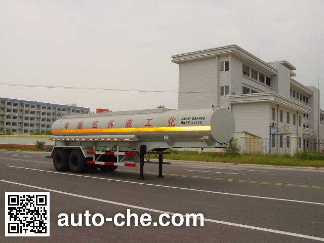 Luye chemical liquid tank trailer JYJ9330GHY