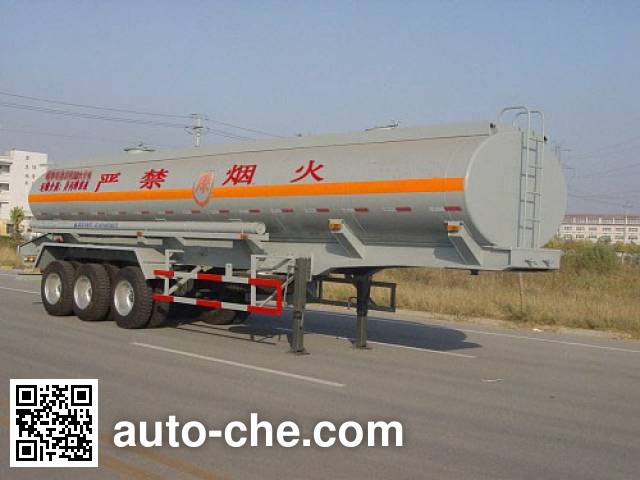 Luye chemical liquid tank trailer JYJ9350GHY