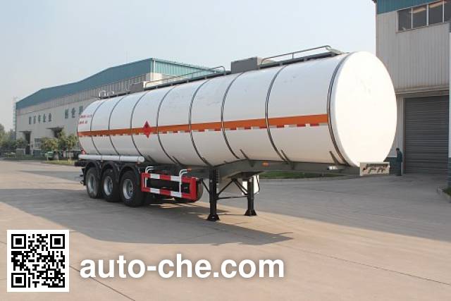 Luye chemical liquid tank trailer JYJ9400GHY