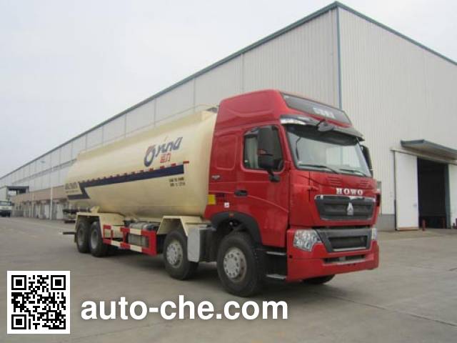 Yunli low-density bulk powder transport tank truck LG5315GFLZ5