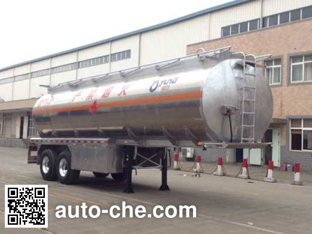 Yunli aluminium oil tank trailer LG9352GYY