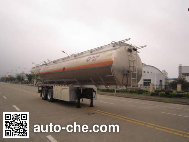 Yunli aluminium oil tank trailer LG9353GYY