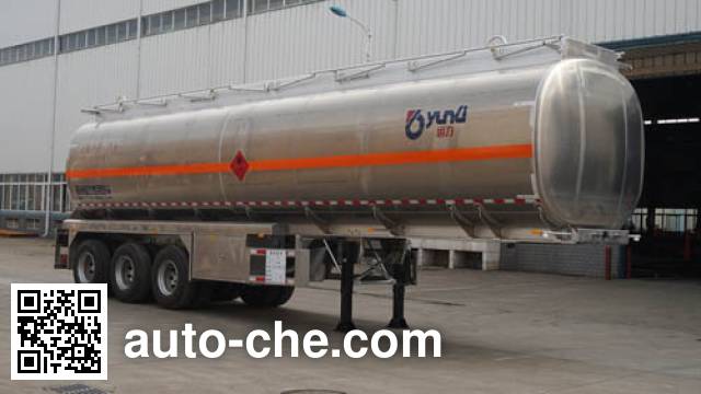 Yunli aluminium oil tank trailer LG9400GYYA