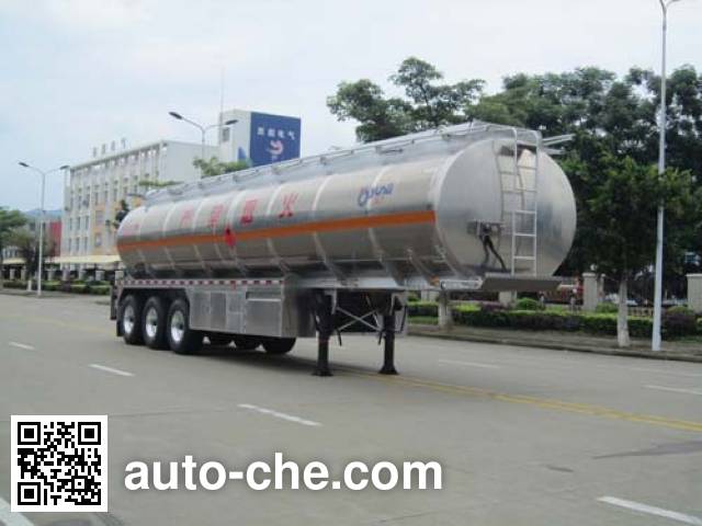 Yunli aluminium oil tank trailer LG9403GYY