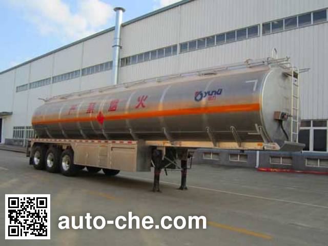Yunli aluminium oil tank trailer LG9406GYY