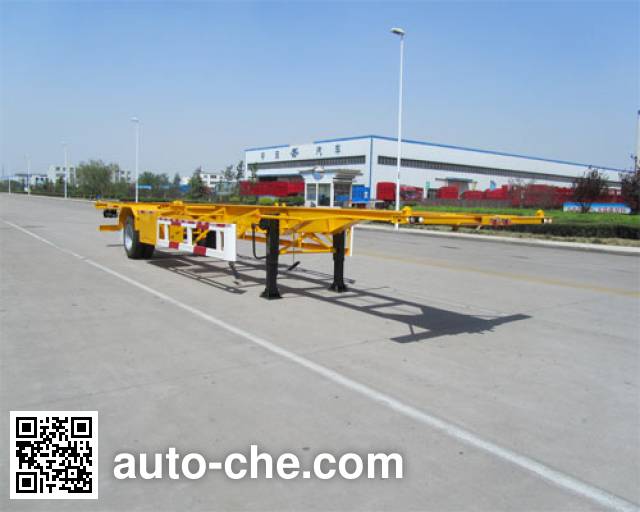 Yutian empty container transport trailer LHJ9101TJZ