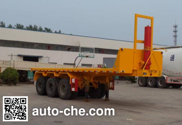 Sitong Lufeng flatbed dump trailer LST9400ZZXP