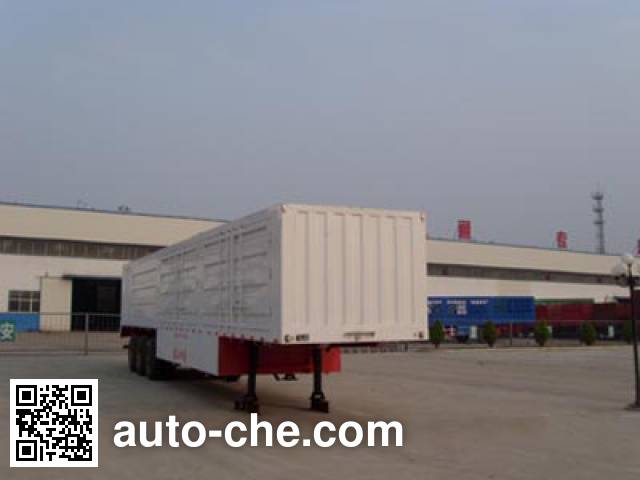 Sitong Lufeng box body van trailer LST9402XXY