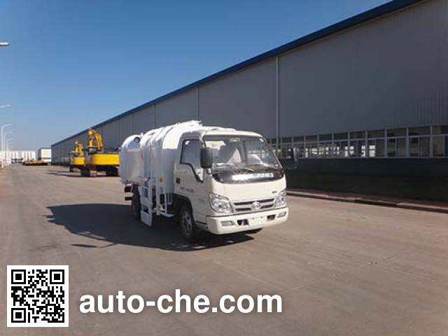 Qingzhuan self-loading garbage truck QDZ5040ZZZBBD