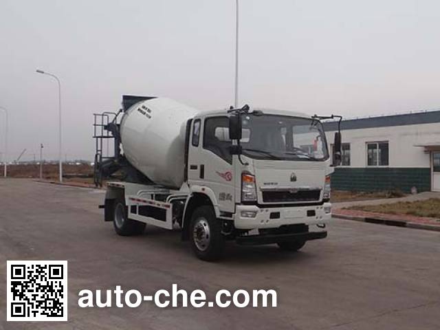 Qingzhuan concrete mixer truck QDZ5160GJBZHCD1