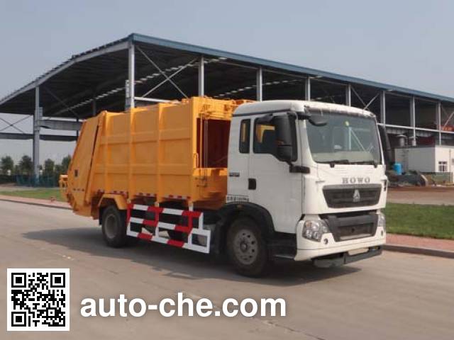 Qingzhuan garbage compactor truck QDZ5161ZYSZHT5G
