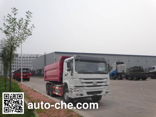 Qingzhuan dump garbage truck QDZ5250ZLJZH38