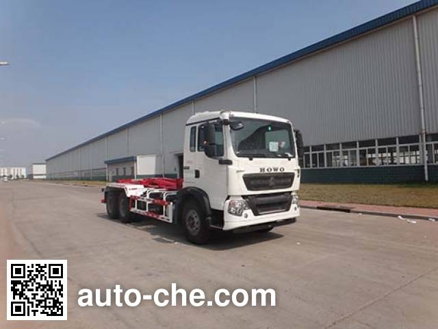 Qingzhuan detachable body garbage truck QDZ5250ZXXZHT5GE1