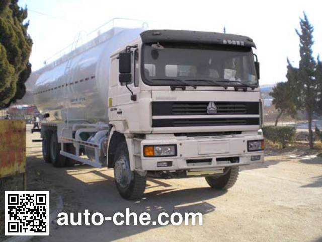 Qingzhuan bulk powder tank truck QDZ5251GFLZK