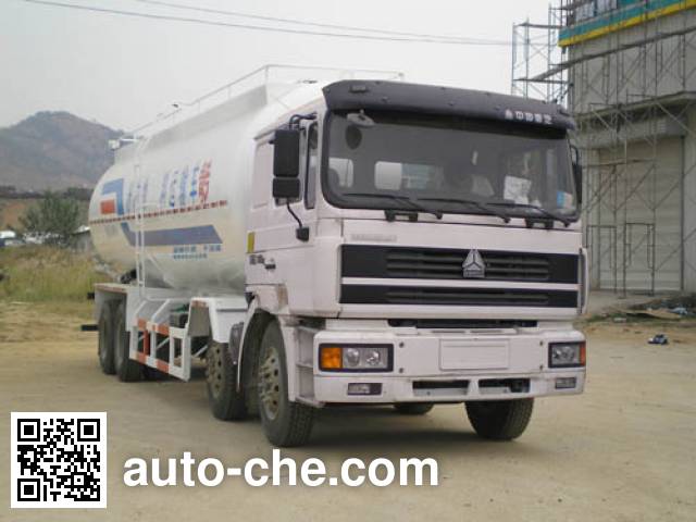 Qingzhuan bulk powder tank truck QDZ5310GFLZK