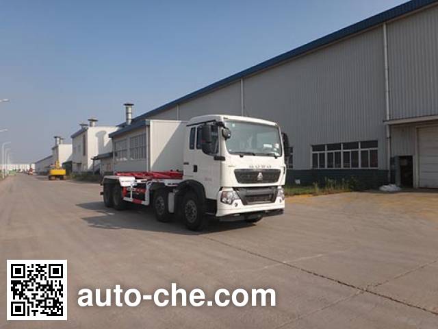 Qingzhuan detachable body garbage truck QDZ5310ZXXZHT5GE1