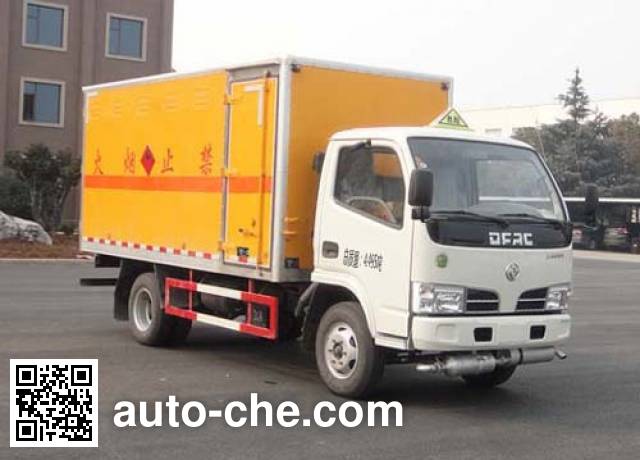 Sinotruk Huawin flammable liquid transport van truck SGZ5048XRYDFA4