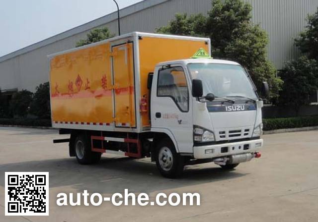 Sinotruk Huawin flammable gas transport van truck SGZ5048XRQQL4