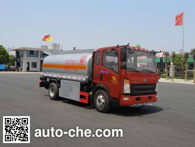 Sinotruk Huawin fuel tank truck SGZ5080GJYZZ5
