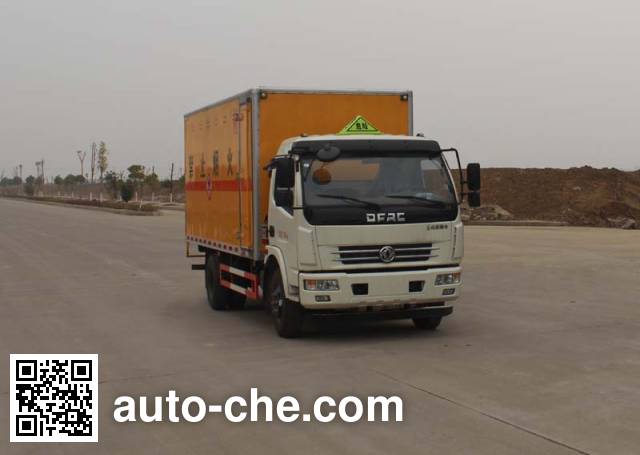 Sinotruk Huawin flammable solid goods transport van truck SGZ5118XRGDFA4