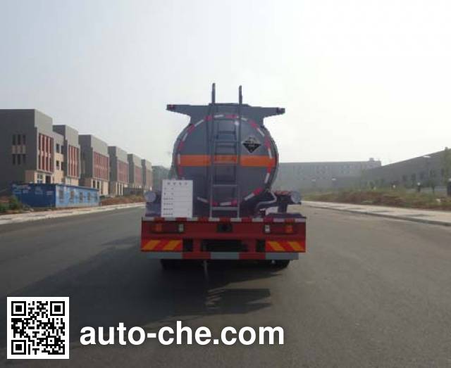 Sinotruk Huawin corrosive substance transport tank truck SGZ5160GFWZZ5T5