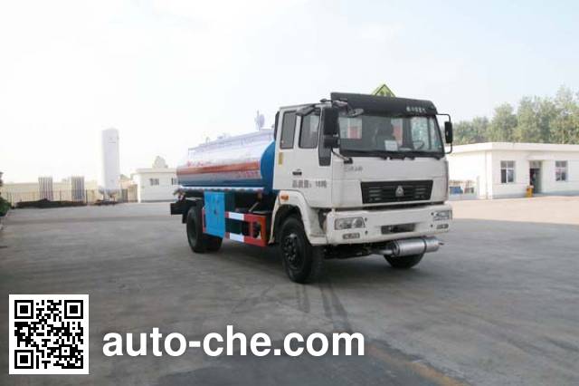 Sinotruk Huawin chemical liquid tank truck SGZ5160GHYZZ3