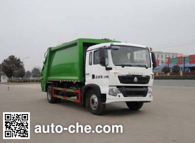 Sinotruk Huawin garbage compactor truck SGZ5161ZYSZZ5T5