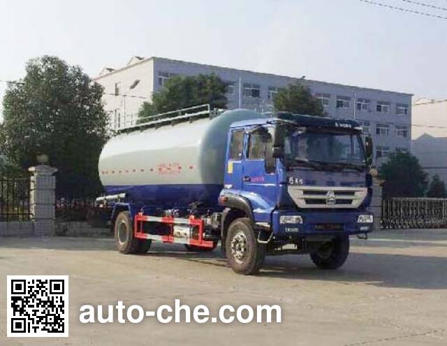 Sinotruk Huawin low-density bulk powder transport tank truck SGZ5164GFLZZ4