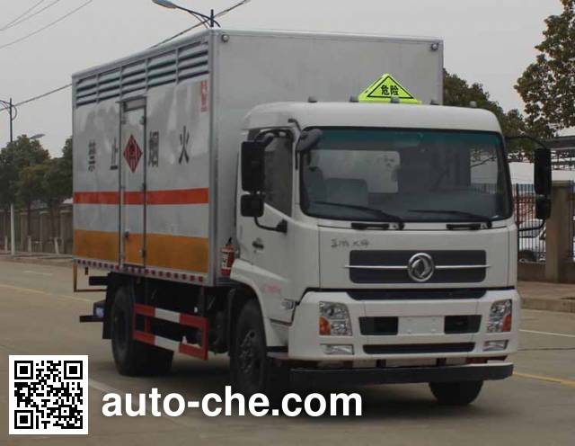 Sinotruk Huawin flammable solid goods transport van truck SGZ5168XRGD4BX5