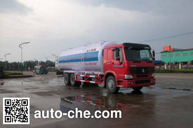 Sinotruk Huawin bulk powder tank truck SGZ5240GFLZZ3W
