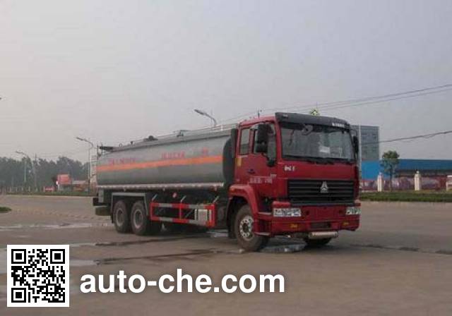 Sinotruk Huawin chemical liquid tank truck SGZ5250GHYZZ3J44