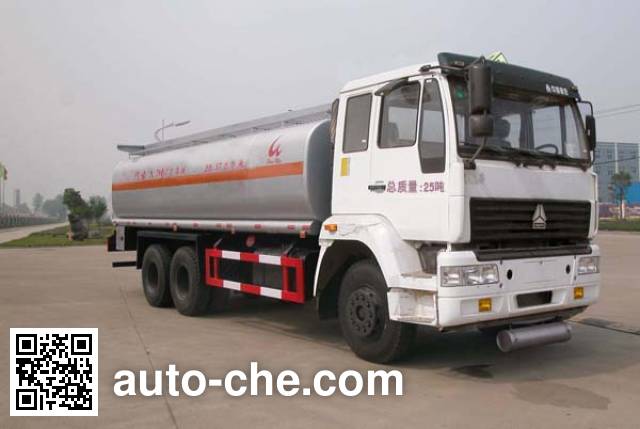 Sinotruk Huawin chemical liquid tank truck SGZ5250GHYZZ3J52