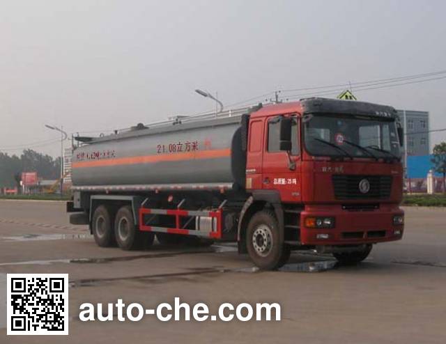 Sinotruk Huawin chemical liquid tank truck SGZ5255GHYSX3
