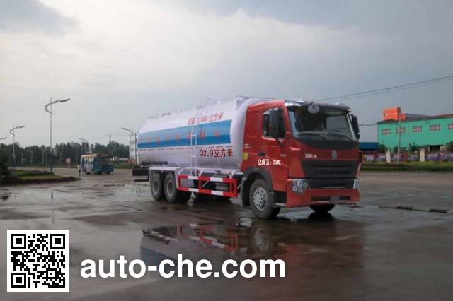 Sinotruk Huawin bulk powder tank truck SGZ5259GFLZZ3W58
