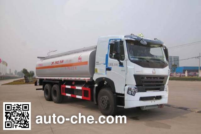 Sinotruk Huawin chemical liquid tank truck SGZ5259GHYZZ3W461