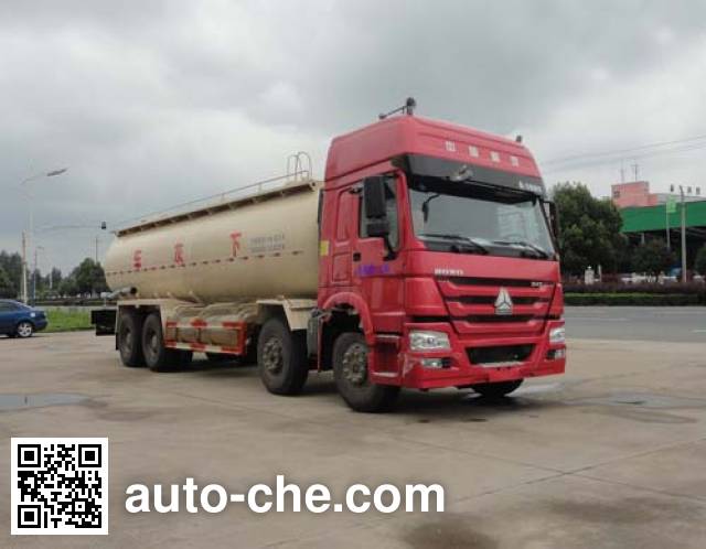 Sinotruk Huawin pneumatic discharging bulk cement truck SGZ5310GXHZZ5WL