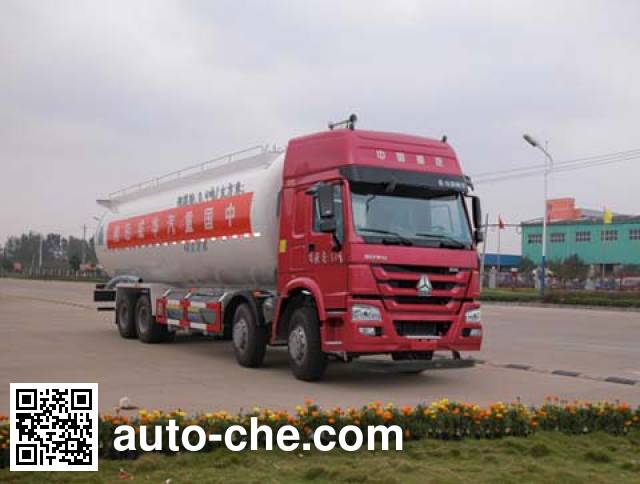 Sinotruk Huawin low-density bulk powder transport tank truck SGZ5311GFLZZ5WL