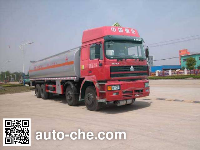 Sinotruk Huawin chemical liquid tank truck SGZ5311GHYZZ3K
