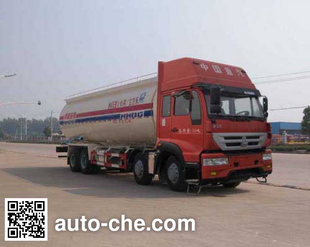Sinotruk Huawin pneumatic discharging bulk cement truck SGZ5311GXHZZ4J