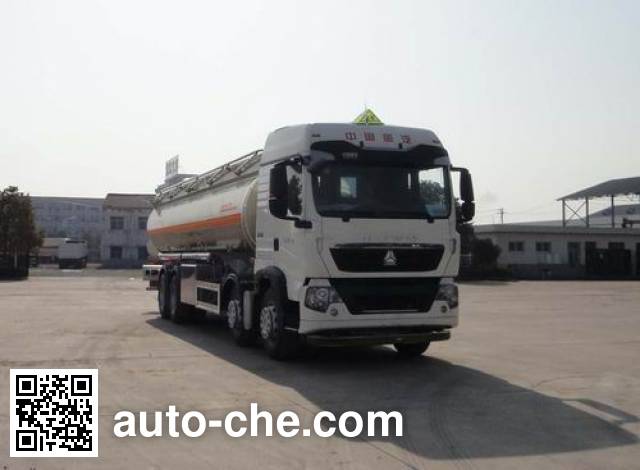 Sinotruk Huawin aluminium oil tank truck SGZ5311GYYZZ4G