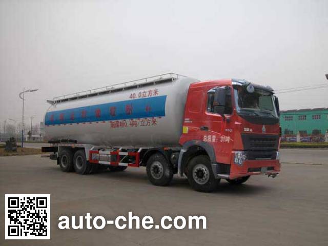 Sinotruk Huawin bulk powder tank truck SGZ5318GFLZZW46