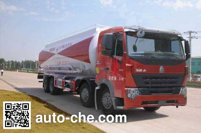 Sinotruk Huawin bulk powder tank truck SGZ5318GFLZZW46H
